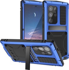Metal Heavy Duty Case for Samsung Galaxy S26 Ultra Rugged Dustproof Shockproof C