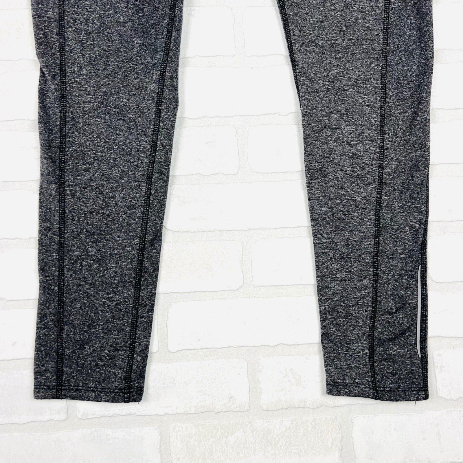 RBX Performance Space Dye Gray Running Leggings M… - image 2