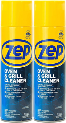#ad Zep Oven and Grill Cleaner 19 oz Case of 2 ZUOVGR19 Heavy Duty Dissolves Grease $27.99