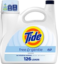 Free  Gentle Liquid Laundry Detergent 126 Loads 166 fl oz Laundry Detergent