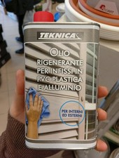TEKNICA 500ml Olio Rigenerante per Infissi in PVC, Alluminio 
