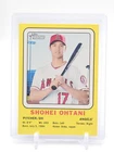 SHOHEI OHTANI 2018 TOPPS HERITAGE YELLOW 1969 #69CC-SO ANGELS Q3562