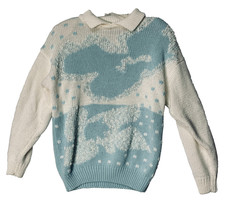 Western Connection of California size Small Vintage Pullover Sweater with Collar