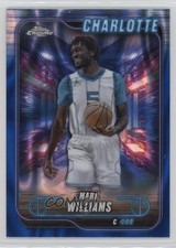 2024-25 Topps Chrome Blue Lava Refractor /75 Mark Williams #78 0nr3