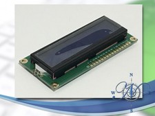 LCD 1602 16x2 Serial Interface Adapter Module Blue Backlight - New Open Box