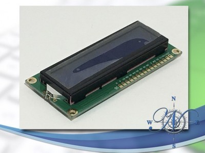 LCD 1602 16x2 Serial Interface Adapter Module Blue Backlight - New Open Box