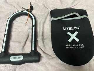 Litelok X1 Bike lock motorcycle motorbike bicycle mountain road security U