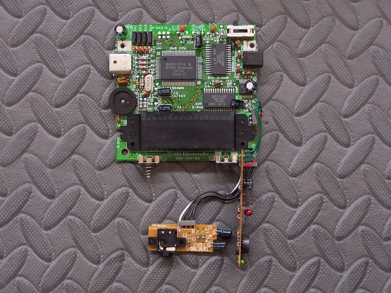 Nintendo Gameboy Game Boy Original DMG-01 Back CPU Motherboard - Fully Tested