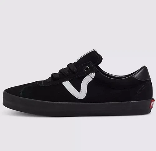 Scarpa bassa sportiva Vans nera taglia US uomo 4 5 donna 6 nuova