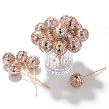 AplusChoice 20PCS 1.6" Small Disco Ball Mirror Mini Hanging Events Wedding Party