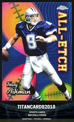 Troy Aikman 2024 Topps Chrome All Etch Dallas Cowboys #CAE-TA