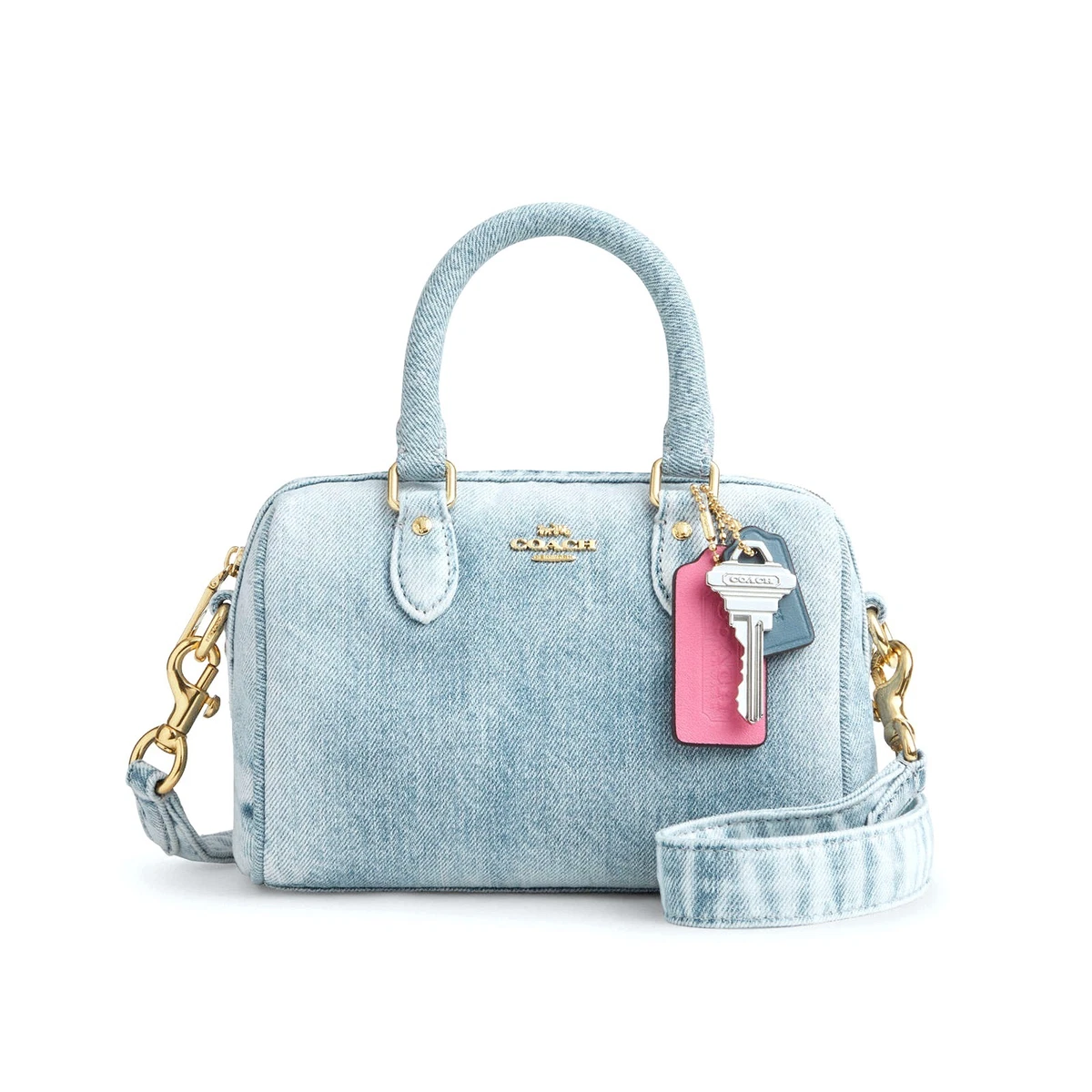 Coach Denim Exterior Mini Bags & Handbags for Women for sale | eBay