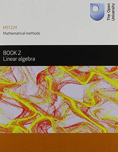 Mathematical Methods Book 2 Linear Algeb (Mathematical... by The Open University - Picture 1 of 2