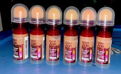 6 X Maybelline Instant Age Rewind Eraser Treatment Makeup Medium Beige 300