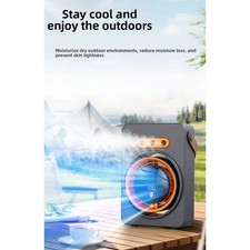 For Mini Portable Air Conditioner for Tent Desk Car 100 Speeds 160ml Tank 4.5W