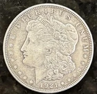 1921 SILVER DOLLAR DENVER MINT UNGRADED