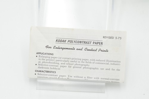 New Kodak Polycontrast Filter Kit Vintage Model A with Original Box DARK ROOM - Picture 7 of 9