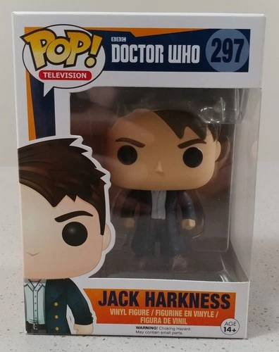 Funko Pop! Television: Jack Harkness #297 Hot Topic Exclusive NIB