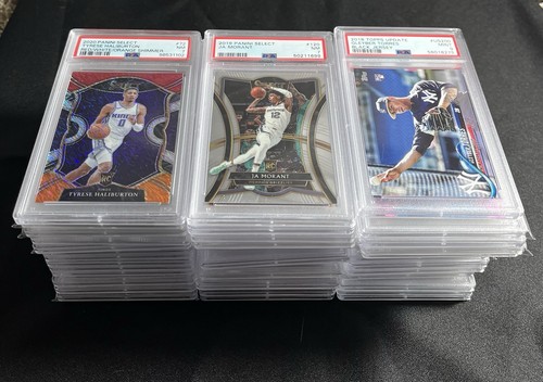 RIESIGES Lot 52 hochwertige Sportkarten Sammlung meist PSA Platten - GROSSE NAMEN!