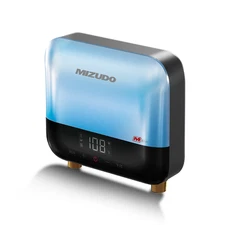 MIZUDO Electric Tankless Water Heater Compact  3500W, 120V, Instant Dn-Demand