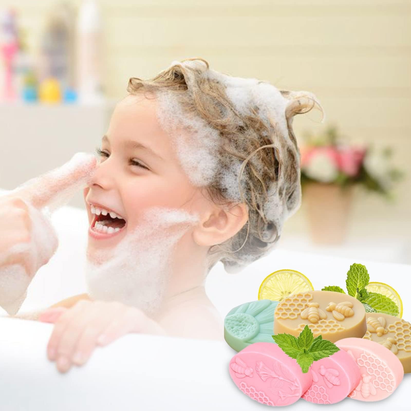 Soap Molds, Soap Molds for Soap Making, Perfect for Bee Soap Making, Honey Si...