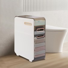 Floor Cabinet For Narrow Bathroom Floor Standing Toilet Paper Holder
