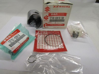 Suzuki NOS OEM RM80 1993 1.0mm Over Piston & Rings 12100-03810-100