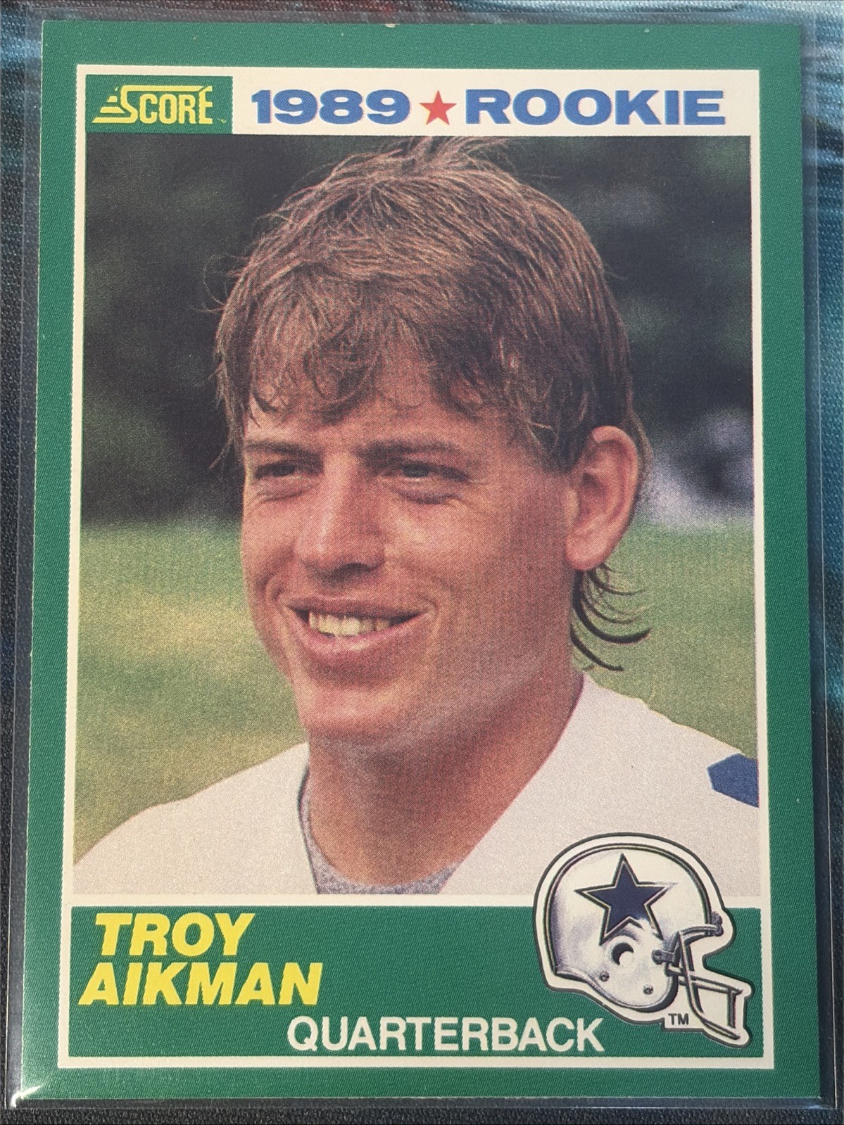 1989 Score - 1989 Rookie Troy Aikman #270 (RC)