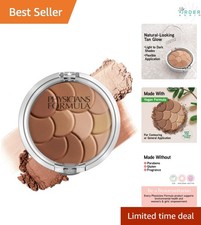Multi-Colored Bronzer Highlighting Contour Powder Light Skin Tone Cosmetic