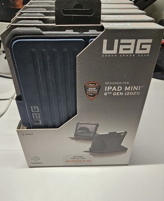 LOT of 5 UAG Urban Armor Gear Metropolis SE Case iPad Mini 6th Gen Blue Rugged