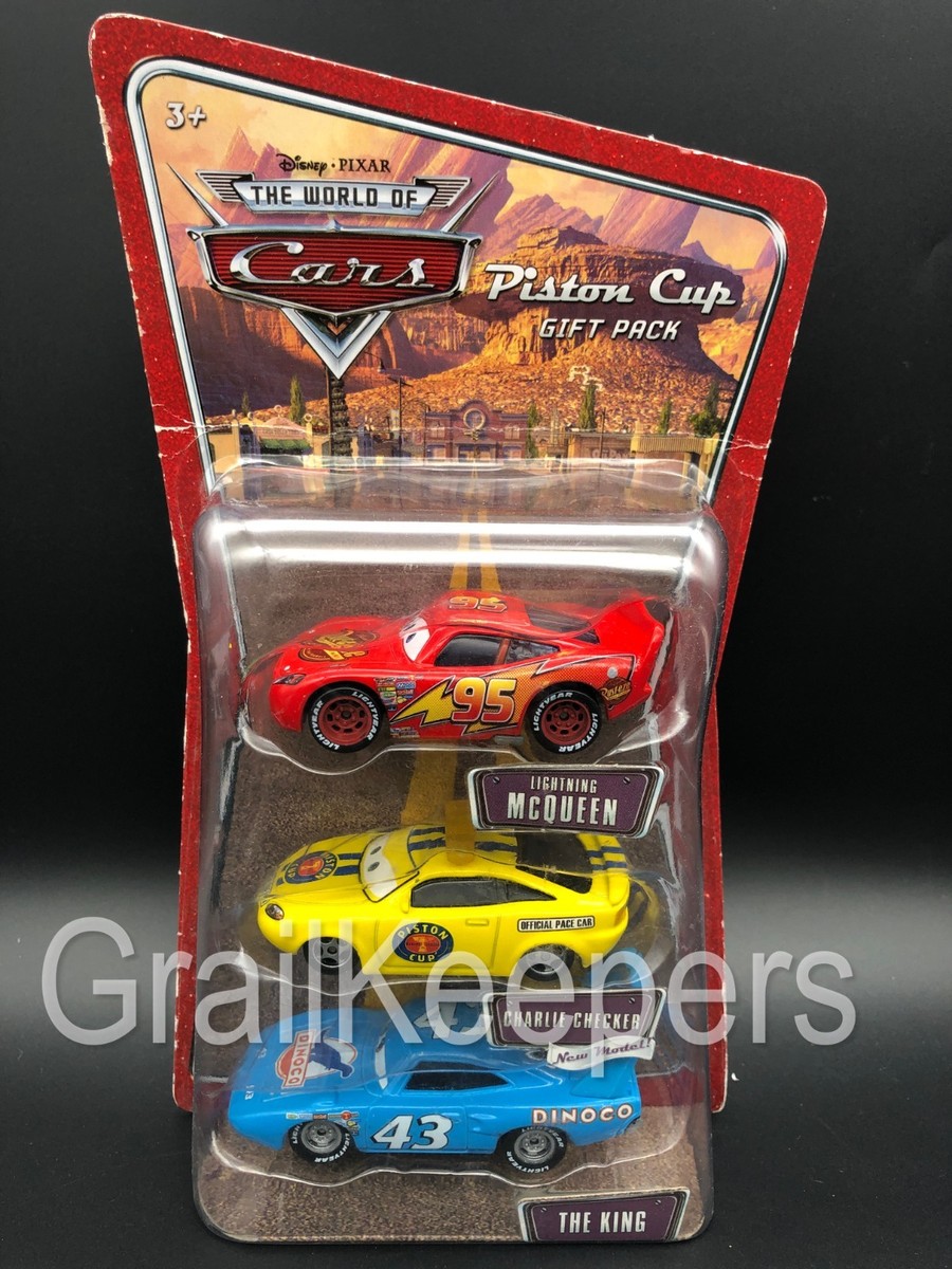 Disney Pixar Cars Piston Cup Gift 3 Pack Lightning McQueen Charlie