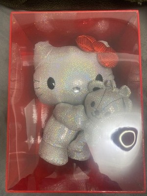 Hello Kitty 40th Anniversary Kitty Tiny Chum Pailletten Plüsch Umarmung Puppe...