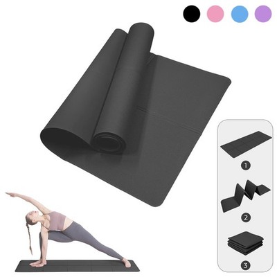 Extra Thick 4mm Exercise Yoga Pilates Mat Gym Fitness NBR 68''x 24''