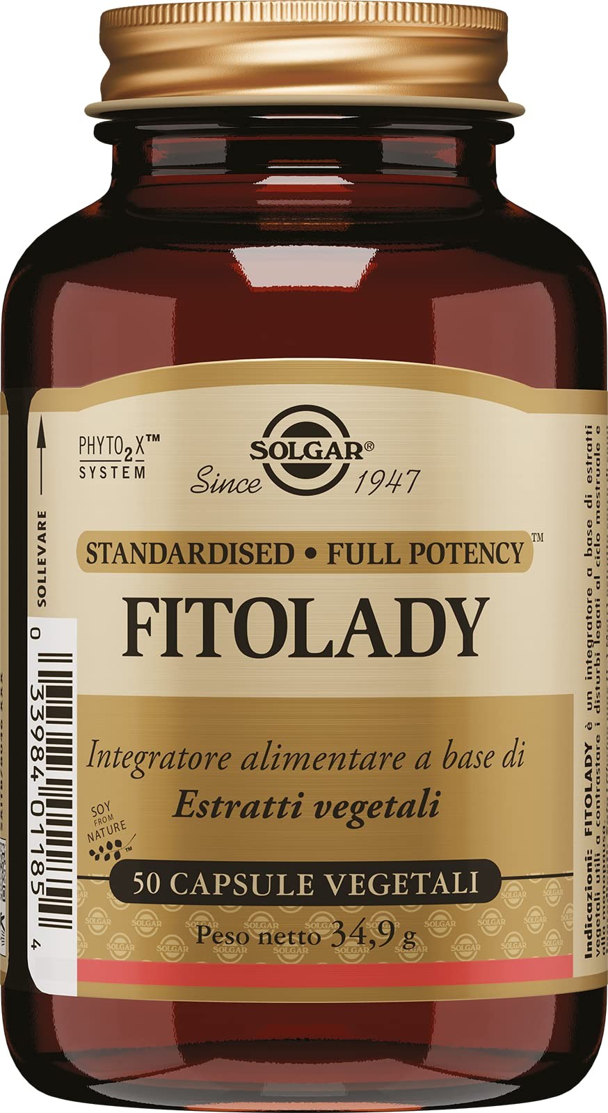 Solgar Fitolady: Addio Disturbi del Ciclo con 50 Capsule Vegetali