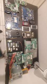 Tech Scrap & Repair Lot: Laptop Motherboards GPUs RAM Components Phones