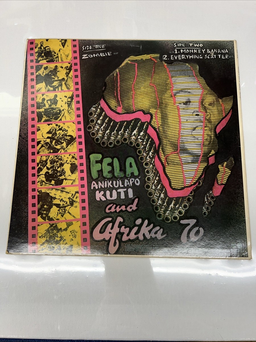 RA45- Fela & Afrika 70 - Zombie LP - Mercury Vinyl Record