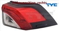 TYC 11-15125-06-2 Heckleuchte Rechts RüCklicht Hecklicht RüCkleuchte