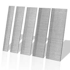 18 Gauge Brad Nails, 1500PCS Galvanized Nail Gun Nails for Pneumatic, Electri.