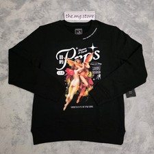 Prps Clementine Angel Graphic Sweatshirt Black Men's Sz Medium NWT