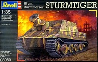 Revell 03080 38Cm SturmmöRser Sturmtiger 1:35 Zustand 1: Original Versiegelt