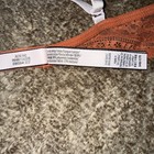 NWOT 2017 Victorias Secret Lined Demi Lace Overlay Rust Orange Bra Size 34B — photo 4