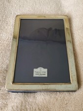 Vintage Sterling Silver Photo Frame 4.5"x6" Ari D Norman British Hallmarked 1995