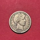 New Listing(1) Beautiful Antique 1914-P Barber Quarter VF-VERY FINE NICE DETAIL