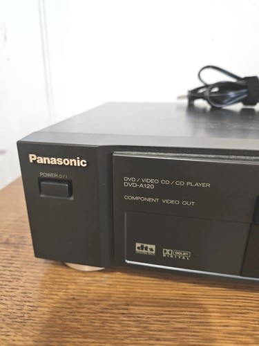 PANASONIC DVD-A120 DVD VINTAGE Video CD Player MADE IN JAPAN TESTED WORKS GREAT - Picture 2 of 9