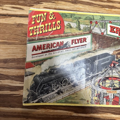 Vintage 1954 Gilbert The New Erector "How To Make Em" Book Manual - Picture 5 of 12