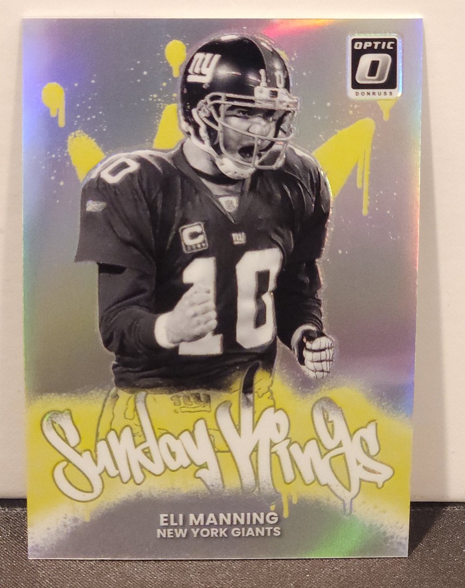 2025 Panini Score A Treat Eli Manning Halloween Parallel #78 Giants