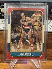 1986-87 Fleer - Sam Bowie #13