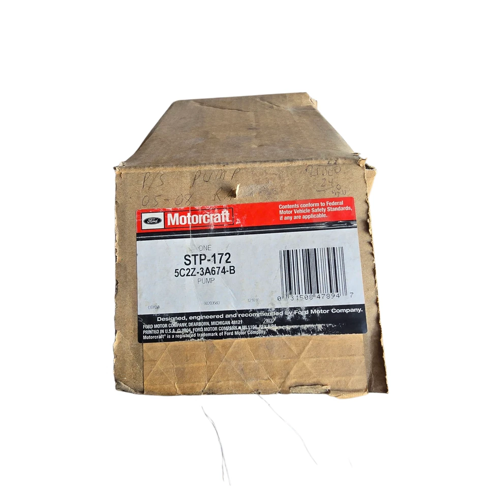 Bomba de dirección asistida Motorcraft STP-172 5C2Z-3A674-B para Ford Ranger 2005-2008 Foto 2 de 2