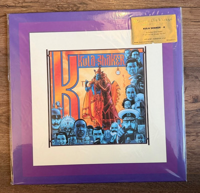 Kula Shaker K  Expanded 180g MOVLP372. Includes 7'' Hush Single Sealed BNIB New