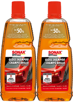 Sonax Glanzshampoo Konzentrat 2X1 Liter Auto Wasch Shampoo Reiniger Pflege